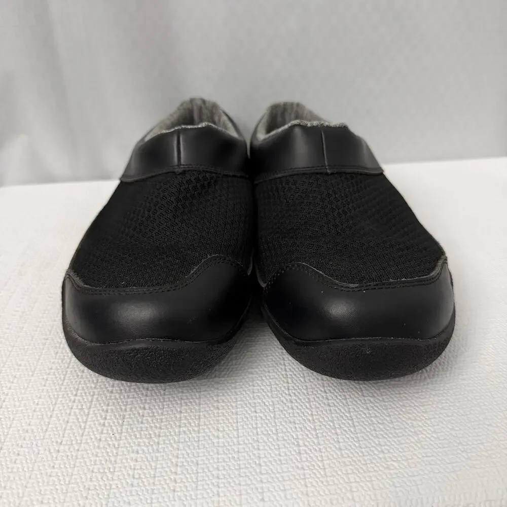 Kuru Draft Shoes Men's Size 10.5 Black Slip On Mules Comfort Slippers